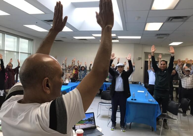 Seniors Club Mental health workshop
